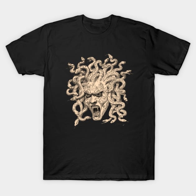 Medusa  2 T-Shirt by Paul_Abrams